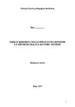 Diplomdarbs 'Liekās ķermeņa masas pieauguma ietekme uz sievietes balsta kustību sistēmu', 1.