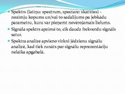 Paraugs 'Signāla spektrs, spektra analīze', 21.