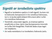 Paraugs 'Signāla spektrs, spektra analīze', 27.
