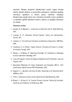 Eseja '“Bibliotekzinātne: informācijas pieejamība, organizācija un mūsdienu izaicinājum', 5.