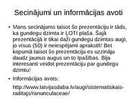 Prezentācija 'Gundegu dzimtas augi', 10.