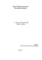 Konspekts 'Kopnes aprēķins būvmehānikā', 1.