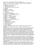 Eseja 'Stopping Tropical Rainforest Deforestation', 1.