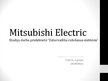 Referāts 'Kompānija "Mitsubishi Electric"', 23.