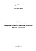 Referāts 'Civiltiesiskās un disciplinārās atbildības raksturojums', 1.