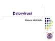 Prezentācija 'Datorvīrusi', 1.