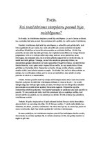 Eseja 'Vai totalitārisma režīms bija neizbēgams?', 1.