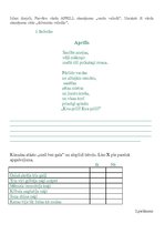 Konspekts 'Integrēta nodarbība 2.klasei latviešu valodā', 5.