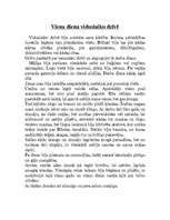 Eseja 'Viena diena viduslaikos', 1.