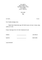 Paraugs 'Rīkojums par algas izmaiņām', 1.