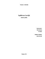 Referāts 'Izpildvara Latvijā', 1.