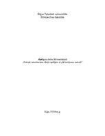 Paraugs 'Statiski nenoteicama rāmja aprēķins ar pārvietojumu metodi', 1.