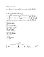 Paraugs 'Statiski nenoteicama rāmja aprēķins ar pārvietojumu metodi', 3.