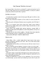 Konspekts 'Sāra Vinmane "Kad dievs bija trusis"', 1.