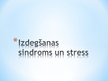 Referāts 'Izdegšanas sindroms un stress', 9.