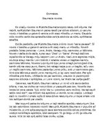 Eseja 'Rūdolfa Blaumaņa noveles', 1.