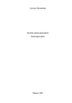 Konspekts 'Pirmsskolas nodarbību plāns sociālajām zinībām', 1.