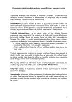 Konspekts 'Organizatoriskās struktūras loma un veidošanas pamatprincipi', 1.