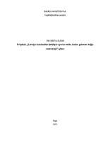 Biznesa plāns 'Staļļu renovācijas projekta plāns', 1.