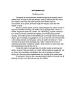 Eseja 'Modern Parents. An Opinion Essay', 1.