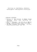 Referāts 'Partijas un ideoloģija, mūsdienu nozīmīgākie ideoloģiskie strāvojumi', 1.