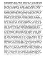 Eseja 'American Dream', 1.