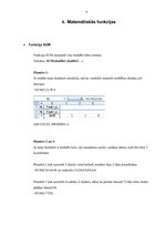 Referāts 'Matemātisko funkciju pielietošana ekonomikas uzdevumos', 9.
