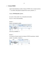 Referāts 'Matemātisko funkciju pielietošana ekonomikas uzdevumos', 23.