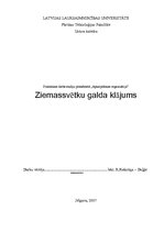 Referāts 'Ziemassvētku galda klājums', 1.