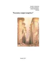 Konspekts 'Karnakas tempļu komplekss', 1.
