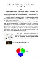 Konspekts 'Krāsu modeļi un krāsu telpas', 1.