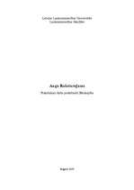 Konspekts 'Augu raksturojumi', 1.