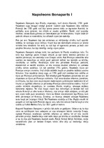 Eseja 'Napoleons Bonaparts', 1.
