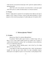 Referāts 'Tūrisma aģentūras "Ap Sauli", "Mārītes" un "Maks" mārketinga pasākumu kompleksa ', 12.