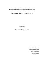 Referāts 'Siltumizolācija un ēka', 1.