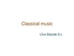 Prezentācija 'Classical Music', 1.