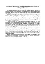 Eseja 'Divu sistēmu sacensība vai mierīga līdzās pastāvēšana Eiropā pēc Otrā pasaules k', 1.