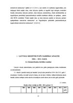Diplomdarbs 'Kredītiestāžu darbības analīze Latvijas finanšu tirgū 2004.-2011.gadā', 37.