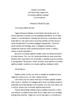 Prakses atskaite 'Mazbērnu prakse pirmsskolas izglītības iestādē', 26.