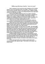 Eseja 'R.Blaumaņa Kristīnes mīlestība - laime vai posts?', 1.