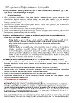 Konspekts '1905.gada revolūcijas sākums, noslēguma fāze un sakāve', 1.