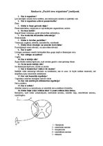 Konspekts 'Konkursa "Pazīsti savu organismu" jautājumi', 1.