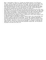 Eseja 'Different Views of Christians and Jews in Different Times - From the novel: My N', 1.