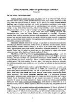 Konspekts 'Silvija Radzobe "Režisors pirmsrežijas laikmetā"', 1.