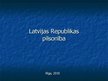 Prezentācija 'Latvijas Republikas pilsonība', 1.