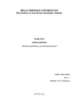 Konspekts 'Sistēmu modelēšana un imitācija', 1.