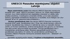 Prezentācija 'Latvija starptautiskās organizācijās - UNESCO', 11.