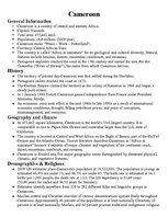 Prezentācija 'Cameroon', 1.