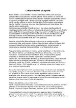 Eseja 'Cukura diabēts un sports', 1.