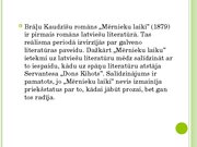 Referāts 'Oļiņa un Oļiņietes tēlu raksturojums Brāļu Kaudzīšu romānā "Mērnieku laiki"', 13.
